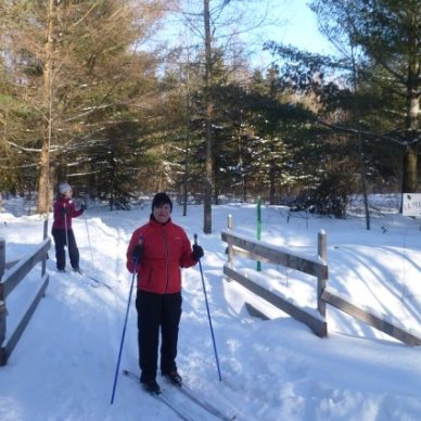 Pierre-Harvey cross-country skiing trails